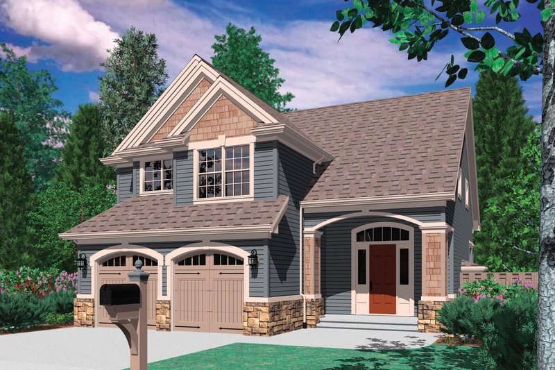 Main image of Frontier, a home-design built by Red Rock Homebuilders
