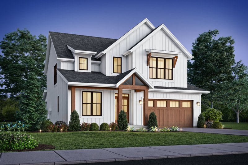 Main image of Hillcrest, a home-design built by Red Rock Homebuilders